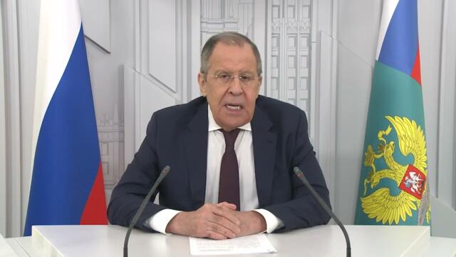 Видеообращение С.В.Лаврова к участникам Международного молодёжного лагеря стран БРИКС