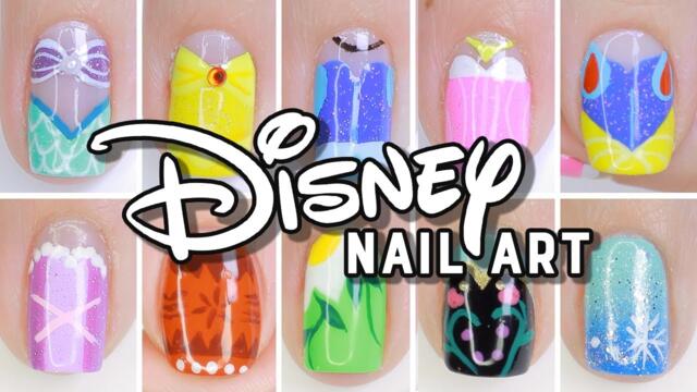 NEW NAIL ART 2023 👑 Cute Disney Princess Nail Design Compilation