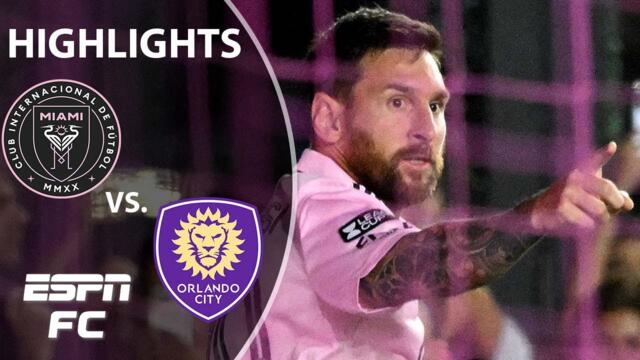 Lionel Messi HIGHLIGHTS from Inter Miami’s win vs. Orlando City | Leagues Cup | ESPN FC