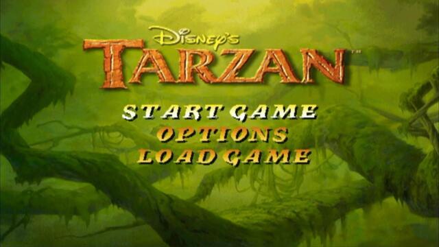 Disney's Tarzan Full Gameplay PS1