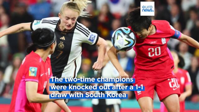 Heartbreak as Germany kicked out of Women's World Cup after 1-1 draw in Australia