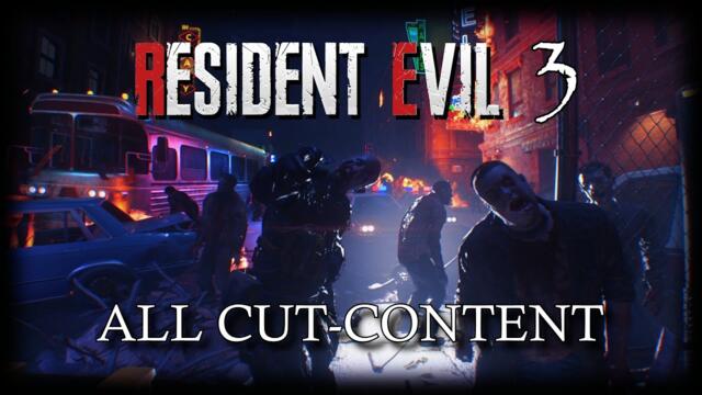Resident Evil 3 - ALL CUT CONTENT (2020)