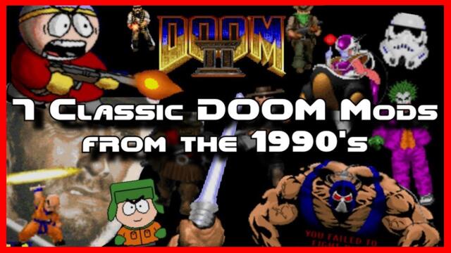 7 Classic DOOM Mods from the 1990s!