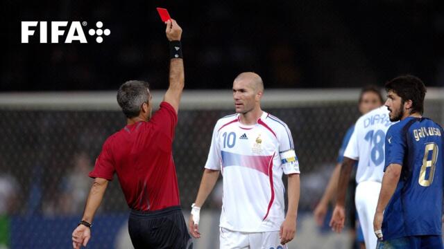 Zinedine Zidane’s final moments as a footballer | Red card v Italy at FIFA World Cup Germany 2006™