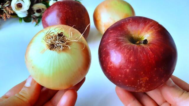 Купете ябълки и лук! Направете тази невероятно вкусна рецепта за зимата