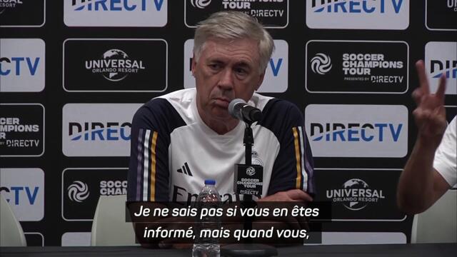 Pour Ancelotti, avec le PSG, ''c’est politique''