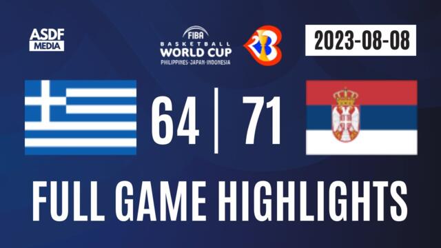 Greece vs Serbia Friendly Game In FIBA World Cup 2023
