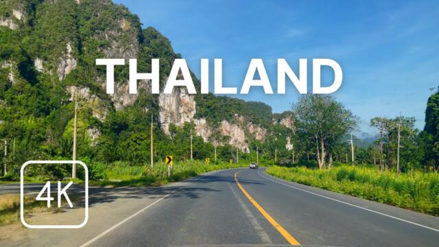 Thailand 4K - Breathtaking Roads - Scenic Drive 🇹🇭