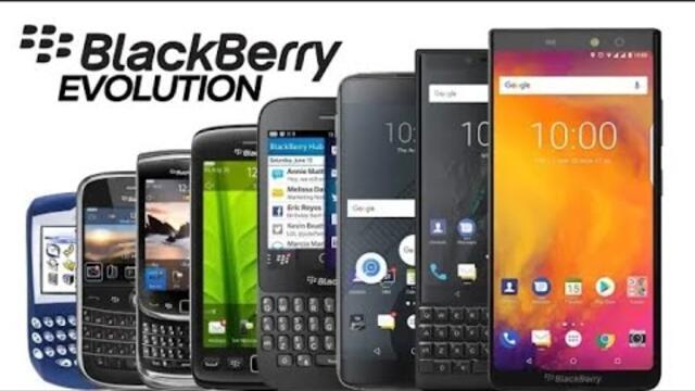 All BlackBerry Phone Evolution 1996 - 2018