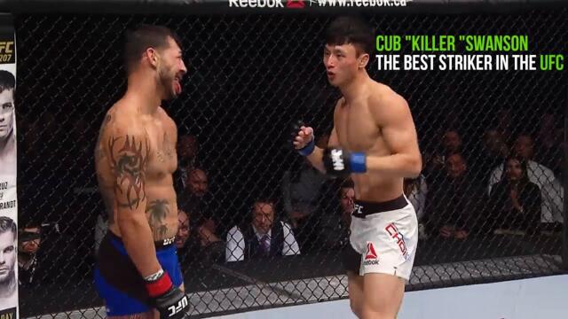 The Best Puncher in MMA... Cub Killer Swanson's Best Fights in Career