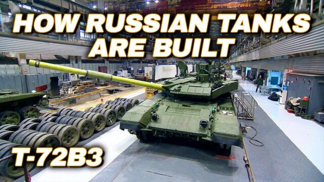 Inside a RUSSIAN Tank Factory: Manufacturing T-72B3