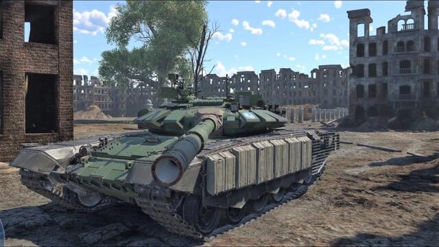 T-72B3 Russian Main Battle Tank Gameplay (1440p 60FPS)
