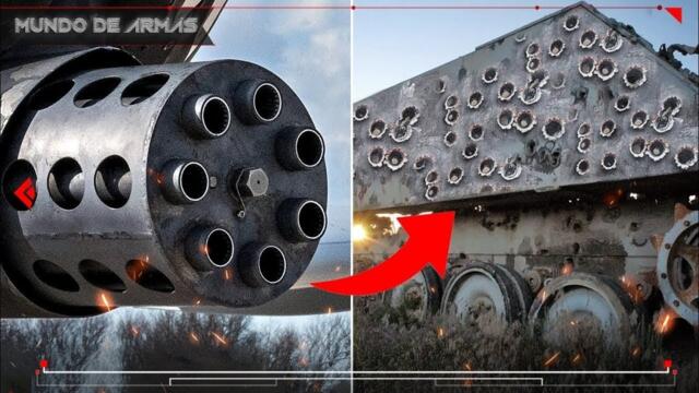 The ONLY machine gun on the PLANET capable of turning TANKS into SCRAP | GAU-8 Avenger