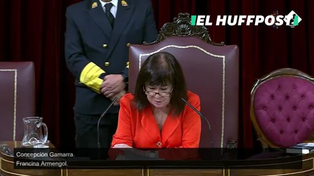 La socialista Francina Armengol, elegida presidenta del Congreso de los Diputados con el apoyo de Junts
