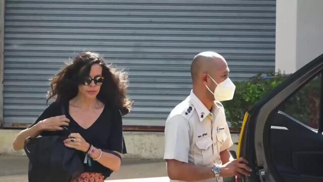 La madre de Daniel Sancho, Silvia Bronchalo, le visita en la prisión de Tailandia