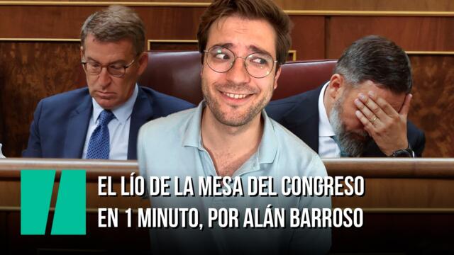 ¡El lío de la Mesa del Congreso en 1 minuto!