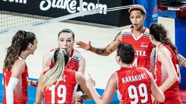 Turkey Vs Czech Republic | European Volleyball Championship Women's 2023 Live Updates