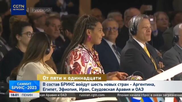В состав БРИКС войдут шесть новых стран