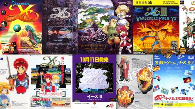 Ys III OST Collection / イースIII 各機種版サントラ大全集聴き比べ [PC-88][MSX2][X68000][PCE][FC][SFC][MD][MIDI Remix]