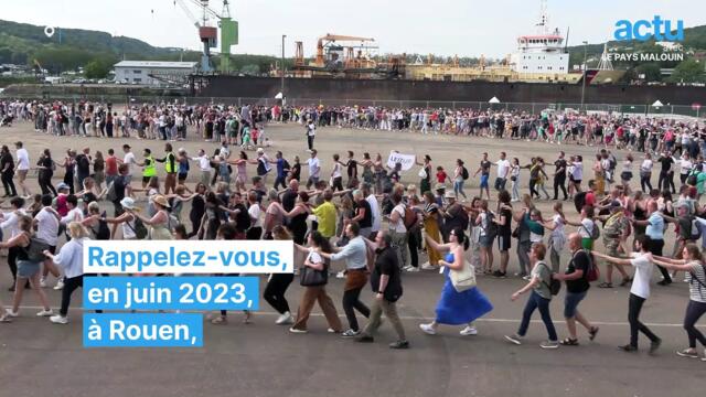 Le record du monde de la plus grande chenille battu à Saint-Malo ?