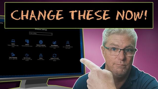 9 Windows settings EVERY user should change NOW!