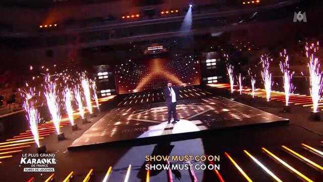 Aurélien Vivos chante "The Show Must Go On" de Queen