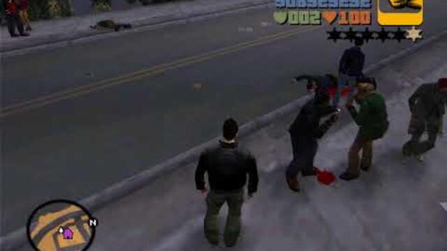 GTA 3 - Street Fight & Useful Gang Members