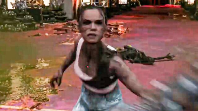 Amanda Turns Into Zombie Live in front of Her Fans Scene - Dead Island 2 2023