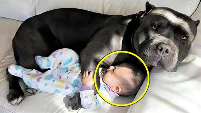 Dog Refuses To Let Baby Sleep Alone, Parents Find Out Why And Call The Police!