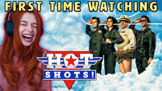 I didn't know Hot Shots was a Top Gun parody until I started watching... it was GREAT