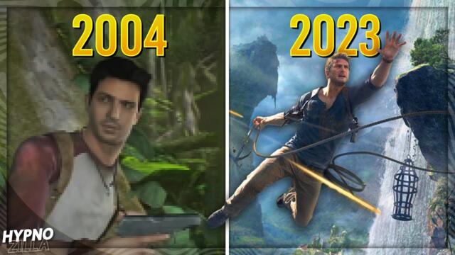 The Evolution of Uncharted Games [2004-2022]