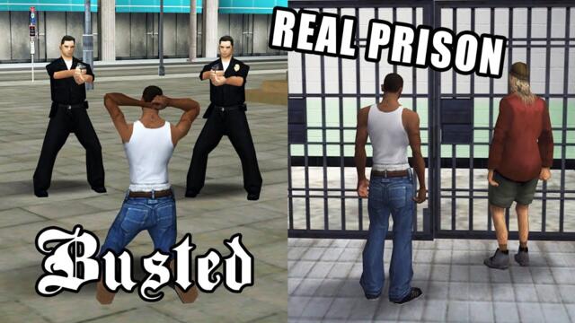 GTA San Andreas Realistic Police - Traffic Violations and Features