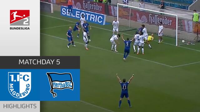Incredible 10-Goal-Match! | 1.FC Magdeburg - Hertha BSC 6-4 | Matchday 5 - Bundesliga 2 23/24