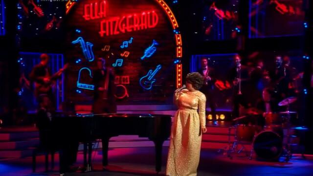 Елена Максимова. Элла Фицджеральд — «It Don't Mean a Thing». Точь-в-точь. Суперсезон. Фрагмент.