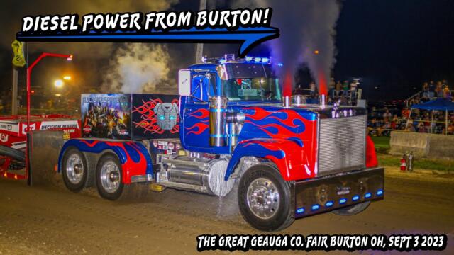 All Full Pull Tractors and Trucks at Burton OH Sept 3 2023