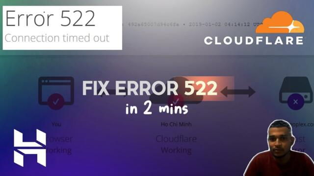 (2 mins) Troubleshooting Error 522: Connection Timed Out | Cloudflare and Hostinger