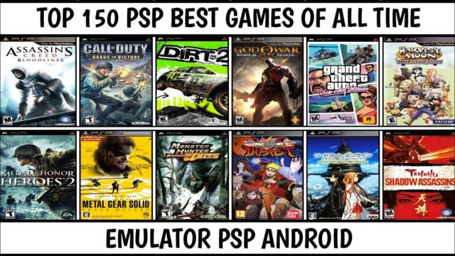 Top 150 PSP Best Games Of All Time | Best PSP Games | Emulator PSP Android
