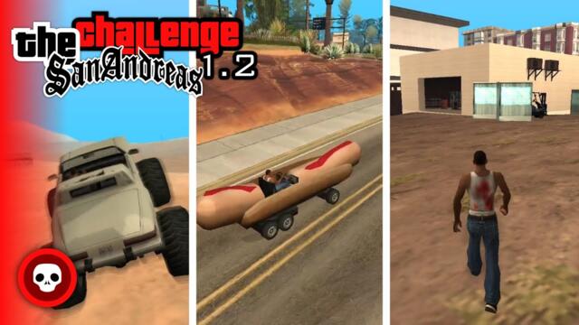 The Challenge San Andreas 1.2 - New features & 10 new vehicles