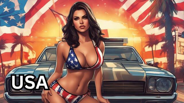 Asking AI to create a GTA loading screen for each country