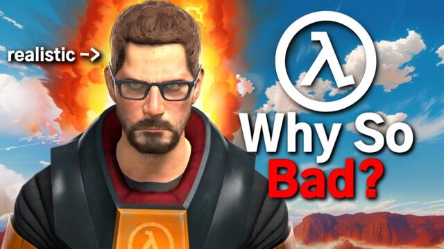 Why is Realistic Half-Life So Bad?