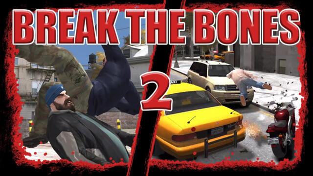 GTA 4 | BREAK THE BONES 🏍💨 #2 | Brutal Motorcycle Crashes