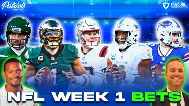 NFL Week 1 Betting Preview w/ Patriots Reporters Taylor Kyles & Mike Kadlick!