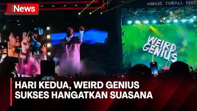 Weird Genius Sukses Bakar Semangat Penonton di LMAC Music ForAll Fest