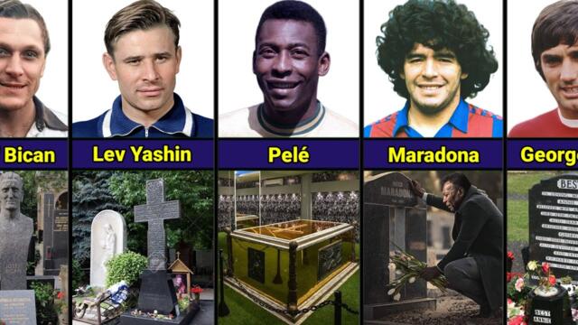 Tombstones Of Famous Football Players Who Died