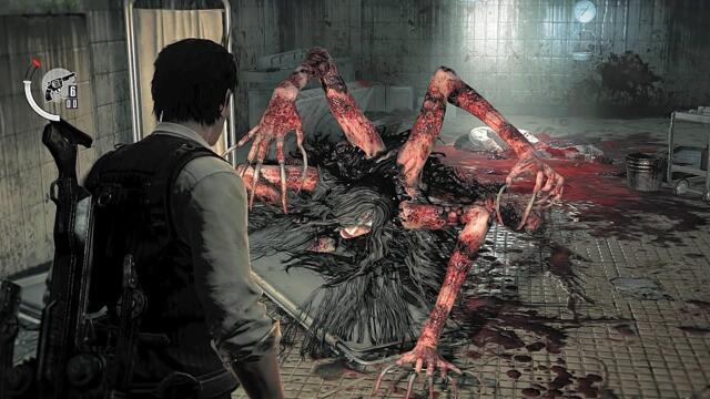 SCARIEST BOSS FIGHT in Video GAME - The Evil Within 1 Laura Boss fight