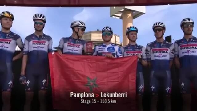 Resumen de la etapa 15 de LaVuelta a España