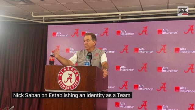 Nick Saban on Establishing an Identity as a Team