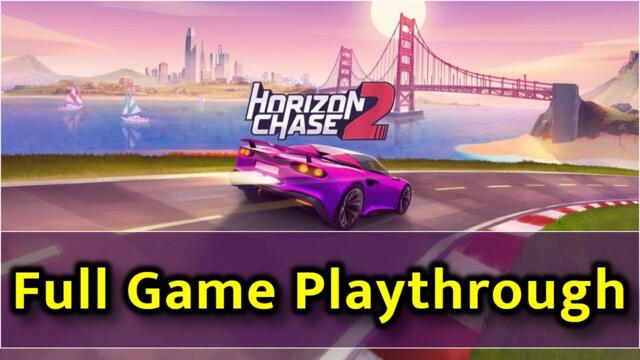 Horizon Chase 2 - Full Game Playthrough