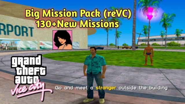 How To Install GTA Vice City Big Mission Pack Mod New Version (reVC) | 130+New Mission Mod