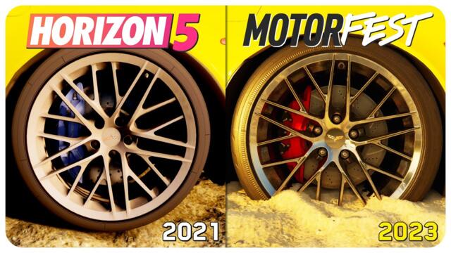 The Crew Motorfest vs Forza Horizon 5 | Physics and Details Comparison